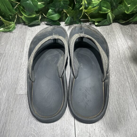 Olukai Men’s Hokua Thong Flip Flops Sandals Comfort Support Casual Size 13 main image 4